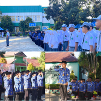 Upacara Hari Lahir Pancasila Kembali Digelar di Lapangan MAN 1 Baubau