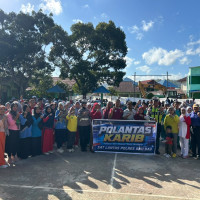 Guru MAN 1 Baubau Ikuti Edukasi Keselamatan Berlalulintas dari PT Jasa Raharja dan Polantas Kota Baubau