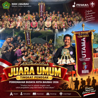 MAN 1 Baubau Sabet Juara Umum pada Kemah Budaya dan Apel Besar Pramuka Ke-65 Tahun 2026