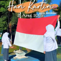 MAN 1 Baubau memperingati Hari Kartini dirangkaian Pelantikan Ketua OSIM dan MPK Masa Bakti 2026/2027