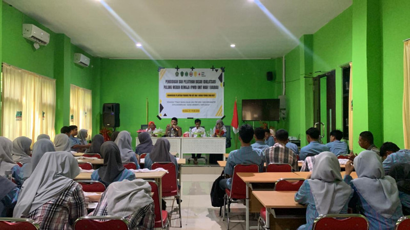 Palang Merah Remaja MAN 1 Baubau Gelar Diklatsar, Cetak Generasi Muda Berkarakter dan Peduli Sesama