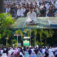 MAN 1 Baubau Gelar Shalat Idul Adha 1447 H Di Lapangan Madrasah