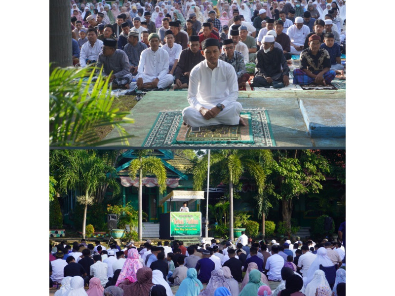 MAN 1 Baubau Gelar Shalat Idul Adha 1447 H Di Lapangan Madrasah